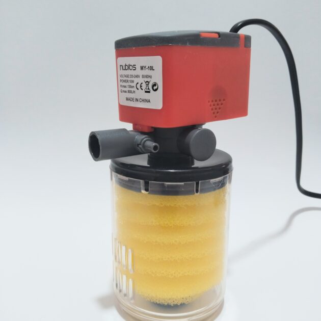 فيلتر + مضخة أكسيجين 10w . 800l/h