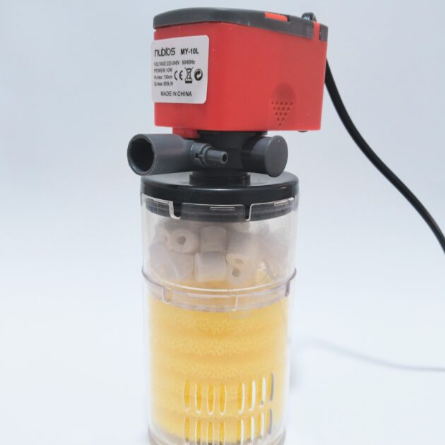 فيلتر + مضخة أكسيجين 10w . 800 l